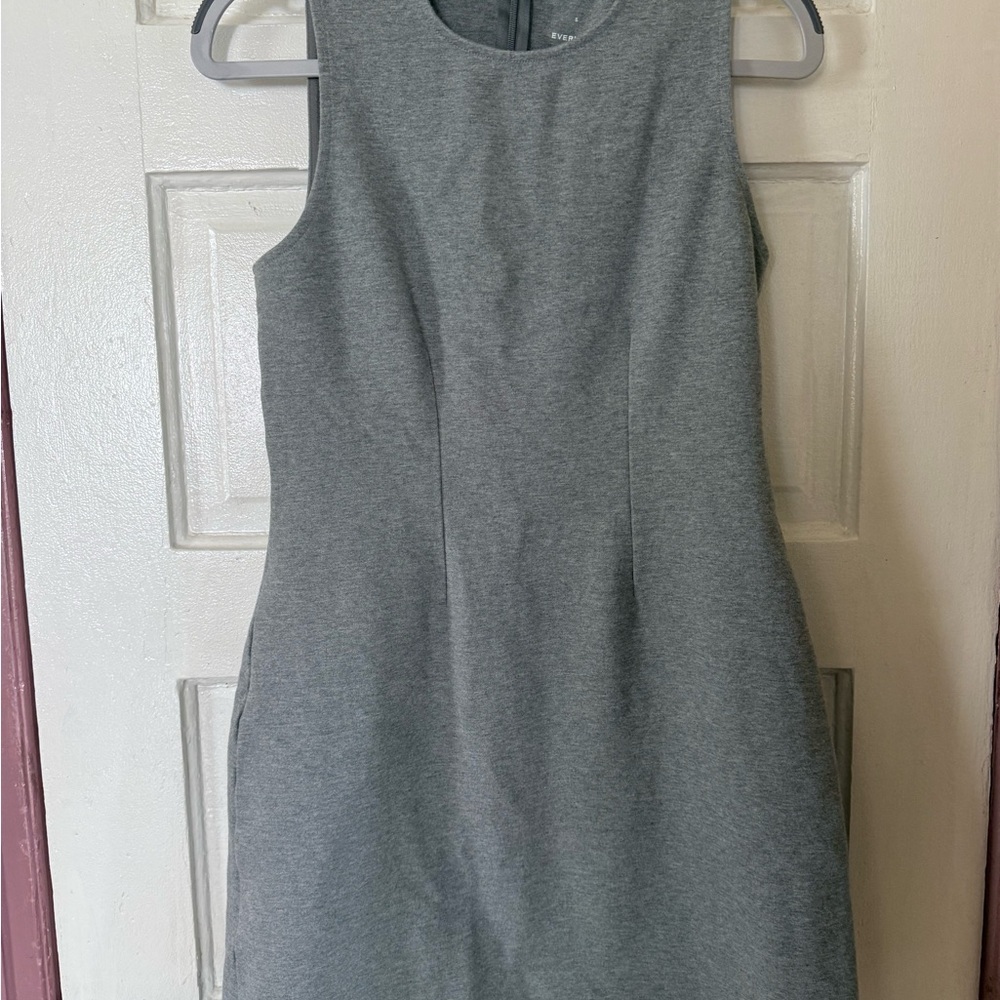 Gray Everlane Mini Dress